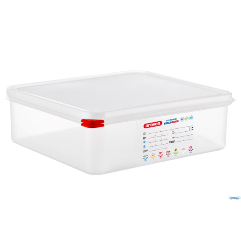 ARAVEN-GASTRONORM ERMETICO 2.3 LITRI 9  MM 354X325X100  3469