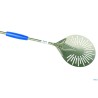 AZZURRA - PALETTINO PIZZA INOX FORATO CM 20 MANICO CM 150   I-20F