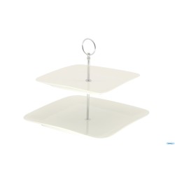 B.B. WHITE-ALZATA 2 PIANI QUADRA CM.27X27X23,5 BA1049-Z02