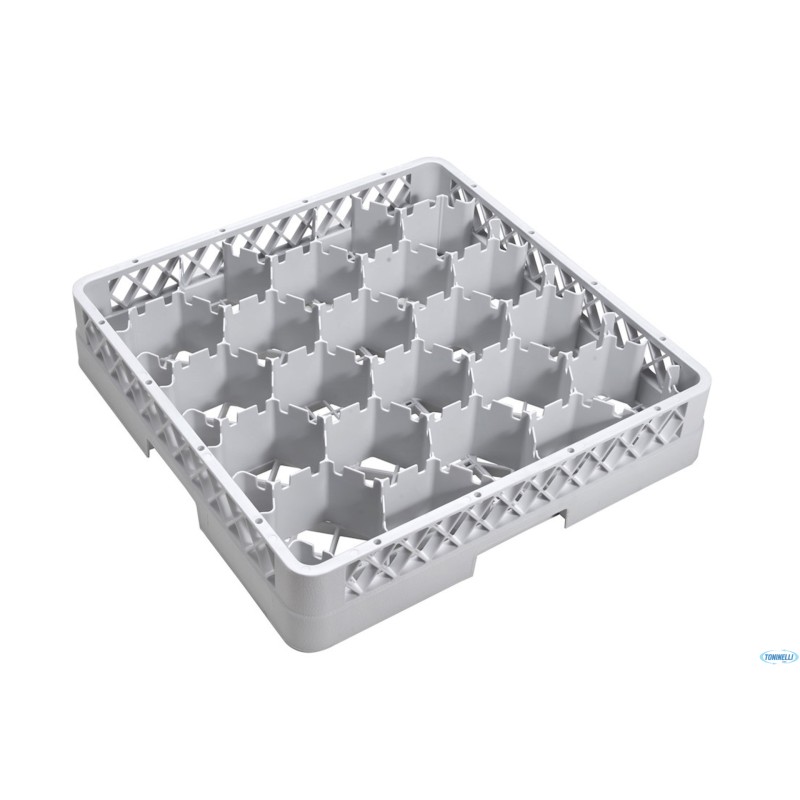 BASE 20 SCOMPARTI GRIGIA CM.50X50 PER LAVASTOVIGLIE  RBASE20E