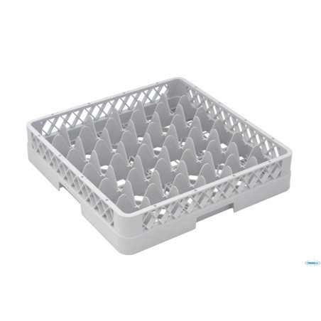 BASE 36 SCOMPARTI GRIGIA CM.50X50 PER LAVASTOVIGLIE  RBASE36