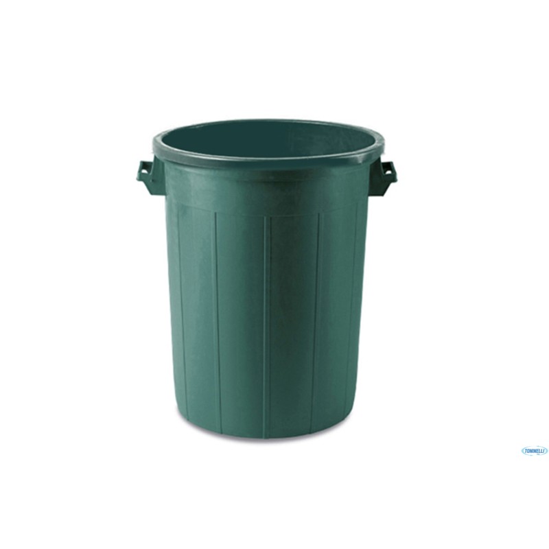 BIDONE PORTA IMMONDIZIA VERDE LT.70 CM 45X60- SENZA COPERCHIO - 25088 BIDONE PORTA IMMONDIZIA VERDE LT.70 CM 45X60- SENZA COPERCHIO - 25088