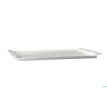BROTSTATION-VASSOIO PORTATAGLIERE CM 59,5X35,5H3,5 MELAMINA  BIANCO
