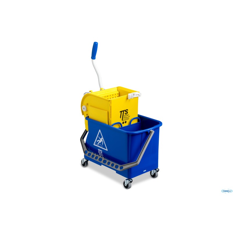 CARRELLO SECCHIO DOPPIO LT.20