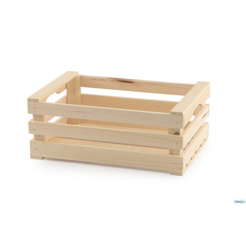 CASSETTA LEGNO-CESTINO CM 25X17X10  5080
