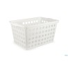 CESTA FORATA CM.63X45X35 BIANCO 2200HD