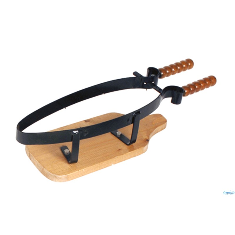 MORSA STRINGIPROSCIUTTO METALLO BASE LEGNO CM 62X20 310001