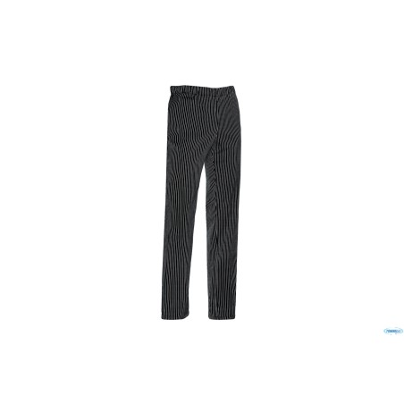 PANTALONE SIRIO UNISEX NERO GESSATO  M 1458