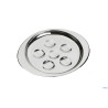 PIATTO LUMACHE INOX 6 POSTI CM 20X17
