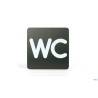 PITTOGRAMMI PVC NERO - WC CM 16X16 PR10-W