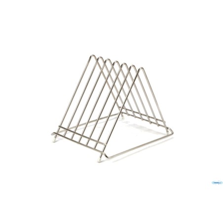 PORTA TAGLIERI CROMATO 6 POSTI CM 26X31X27H