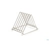 PORTA TAGLIERI CROMATO 6 POSTI CM 26X31X27H