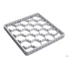 RIALZO PER BASE 20 SCOMPARTI GRIGIO 50X50 RALZ20EG PER LAVASTOVIGLIE  RALZ20EG