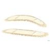 SET 2 FRANGE COTONE PER TELAIO FORBICE 100X13 400C