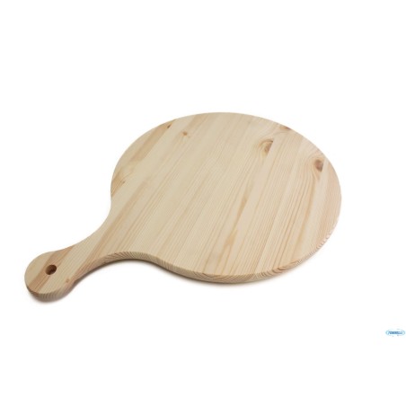 TAGLIERE POLENTA IN LEGNO D'ABETE CM.30 X H.2 4580