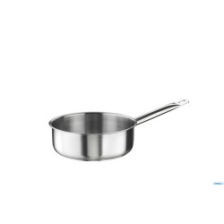 TENDER-CASSERUOLA BASSA 1 MANICO CM 16 H 6,5 LT 1,25 INOX 33901016