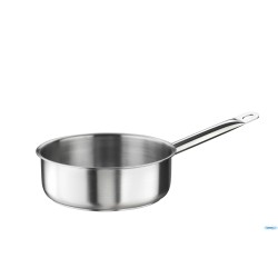 TENDER-CASSERUOLA BASSA 1 MANICO CM 24 H 8 LT 3,5 INOX 33901024