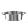 TENDER-CASSERUOLA BASSA 2MANICI CM 40H14,5 LT18 INOX 33900940