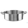TENDER-CASSERUOLA BASSA 2MANICI CM 45H15,5 LT25 INOX 33900945