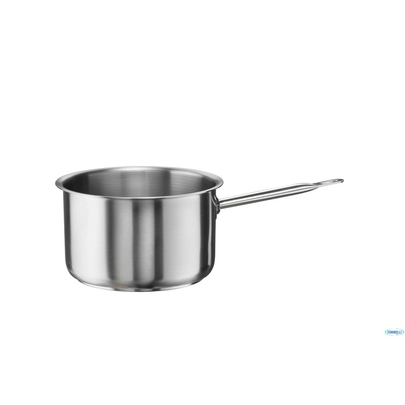 TENDER-CASSERUOLA FONDA 1 MANICO CM 16H9,5 LT2 INOX 33900616 TENDER-CASSERUOLA FONDA 1 MANICO CM 16H9,5 LT2 INOX 33900616