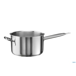 TENDER-CASSERUOLA FONDA 1 MANICO E 1 MANIGLIA CM 28H16 LT9 INOX 33900728