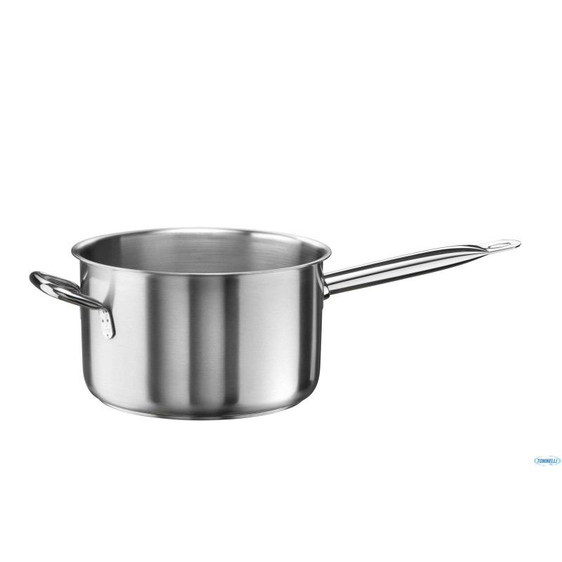TENDER-CASSERUOLA FONDA 1 MANICO E 1 MANIGLIA CM 28H16 LT9 INOX 33900728 TENDER-CASSERUOLA FONDA 1 MANICO E 1 MANIGLIA CM 28H16 LT9 INOX 33900728