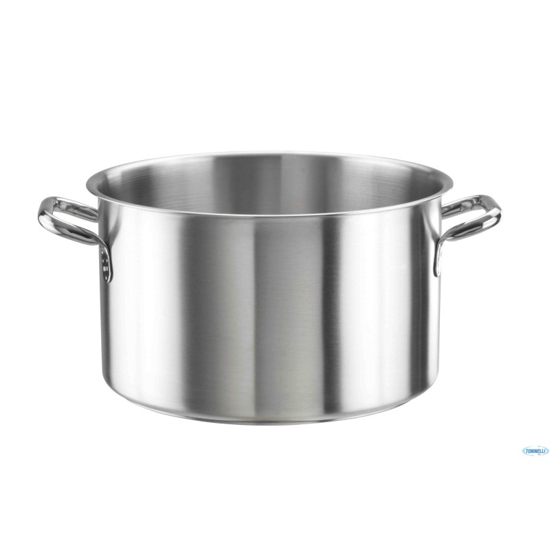 TENDER-CASSERUOLA FONDA 2MANICI CM 40H24 LT30 INOX 33900540 TENDER-CASSERUOLA FONDA 2MANICI CM 40H24 LT30 INOX 33900540