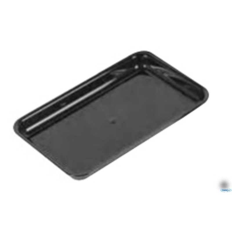 VASSOIO ANTIASSORBENTE IN PMMA CM.22X29,5X8,5 NERO