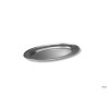 VASSOIO OVALE INOX CM 35X23,5  7095