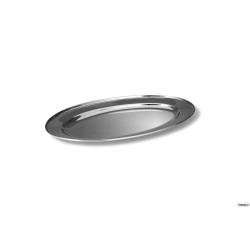 VASSOIO OVALE INOX CM 45X29,5  7097
