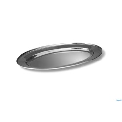 VASSOIO OVALE INOX CM 60X41,5 7099