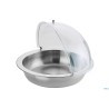 BUFFET-PIATTO PORTA PANE INOX CON CUPOLA CM.47,5XH.34 50951348