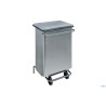 CONTENITORE RIFIUTI MOBILE A PEDALE AUTOESTINGUENTE 70 L CM 48X42 H 75,5   790660