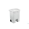 CONTITOP MOBILE-CONTENITORE RIFIUTI MOBILE A PEDALE BIANCO 70L CM 50X40 H 66    115570