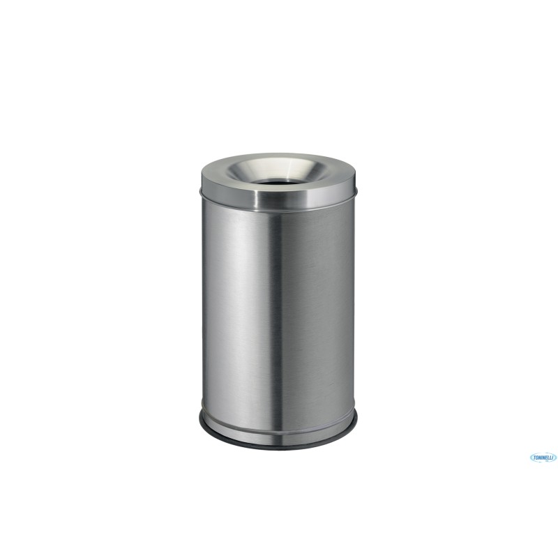GRISU-GETTACARTE AUTOESTINGUENTE INOX SATINATO  50LT. CM.33,5XH.58,5   770010
