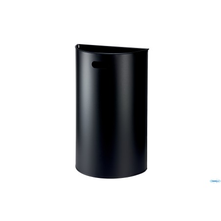 MILUNA-GETTACARTE MURALE 40LT. NERO CM.39,5X19,5XH.64,7 773041
