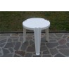 GIGLIO-TAVOLO MONOBLOCCO CM 70 3GAMBE BIANCO