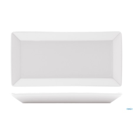 MAYA-PERGE BIANCO-PIATTO RETTANGOLARE CM 33X18 PRG33KY00