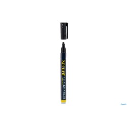 PENNARELLO A GESSO LIQUIDO SINGOLO, PUNTA FINE 1-2 MM, COLORE NERO   SMA100-BL