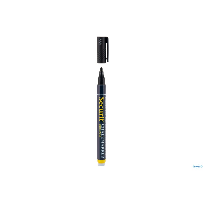 PENNARELLO A GESSO LIQUIDO SINGOLO, PUNTA FINE 1-2 MM, COLORE NERO   SMA100-BL