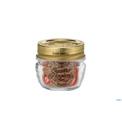 QUATTRO STAGIONI- VASO CON CAPSULA CL.4 H.5,46 DIAMETRO 5,6 CAPACITA MAX (RASO BOCCA) CL 8    357767