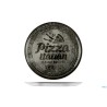 RECIPES NAPOLI-PIATTO PIZZA CM 31 CON DECORO POSATE-TRANCIO COLORE NERO