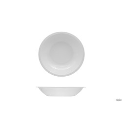 VIVENZI-PIATTO FONDO CM 21 MELAMINA BIANCO V0356