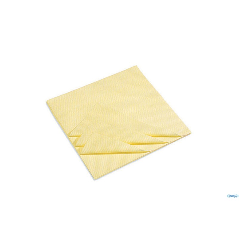 PANNO ANTIST CM 28X62 GIALLO CONFEZIONE 100 C