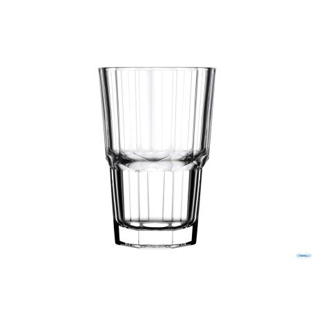 SERENITY - CONFEZIONE 12 BICCHIERI LONG DRINK CL 35,5 H.CM.12,6 IMPILABILE E TEMPERATI