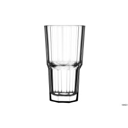 SERENITY - CONFEZIONE 12 BICCHIERI LONG DRINK CL 37,5 H.CM 15 IMPILABILI E TEMPERATI