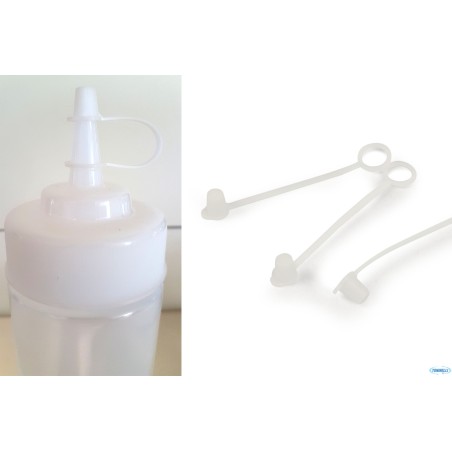 TAPPI SQUEEZE CONFEZIONE 12 PEZZI BIANCO ADATTO PER SQUEEZE 53-63MM