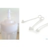 TAPPI SQUEEZE CONFEZIONE 12 PEZZI BIANCO ADATTO PER SQUEEZE 53-63MM