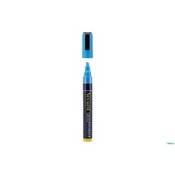 PENNARELLO A GESSO LIQUIDO SINGOLO, PUNTA MEDIA 2-6 MM, COLORE BLU SMA510-BU