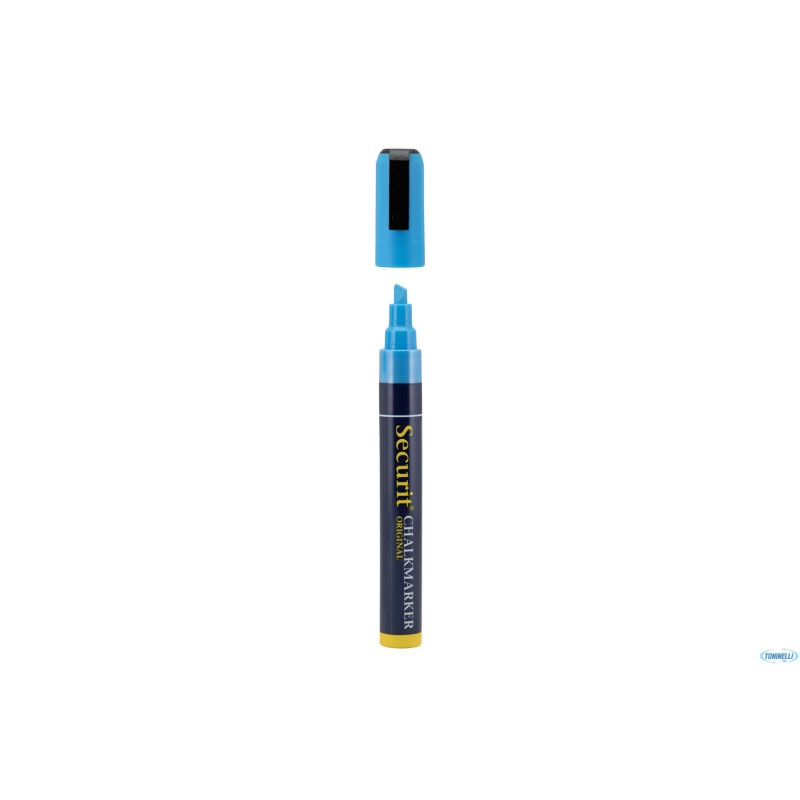 PENNARELLO A GESSO LIQUIDO SINGOLO, PUNTA MEDIA 2-6 MM, COLORE BLU SMA510-BU